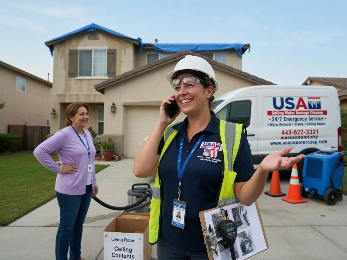 Ceiling Water Damage Restoration Eola, IL FAQs